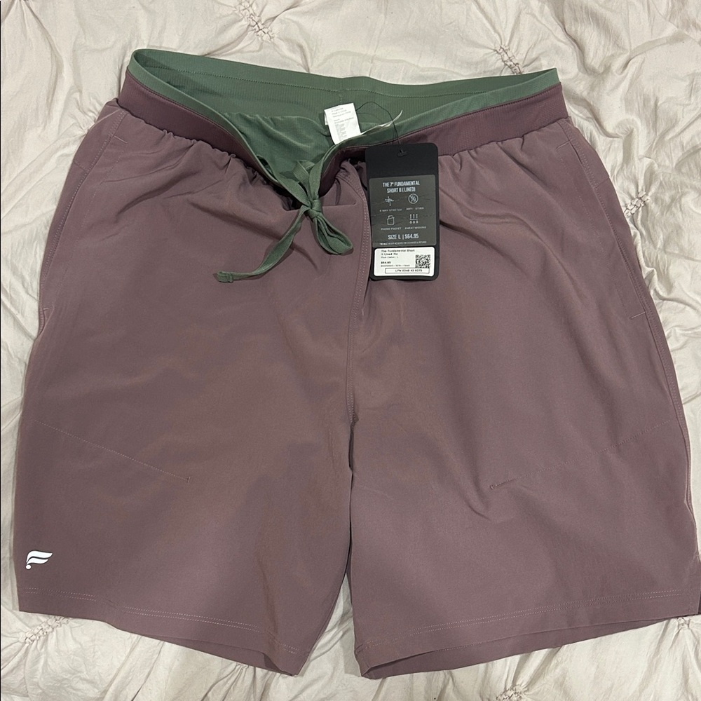 Fabletics Men's Purple Athletic Shorts